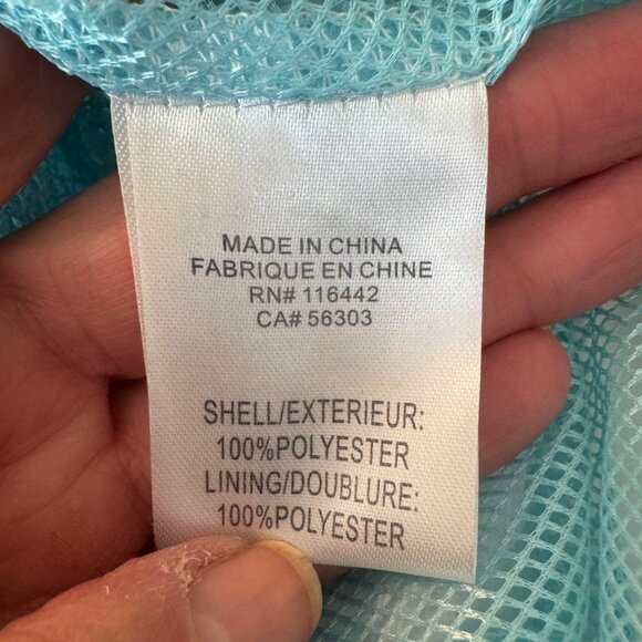 NWT Zine S White Hooded Mesh Windbreaker Jacket Athleisure Sports Tennis - Picture 10 of 15